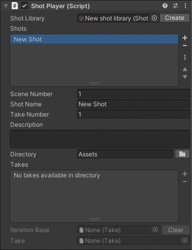 Shot Player Component
