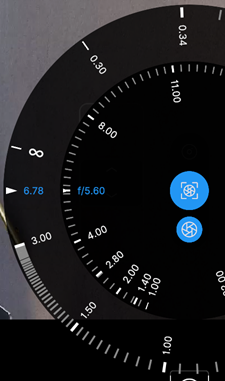 Focus Distance and Aperture