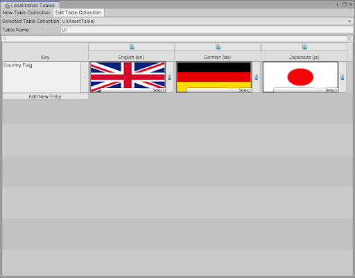 Preloading can be configured from the Table Properties panel.