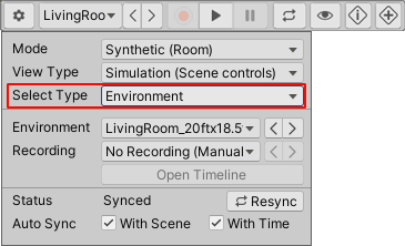 Synthetic Image Marker env active