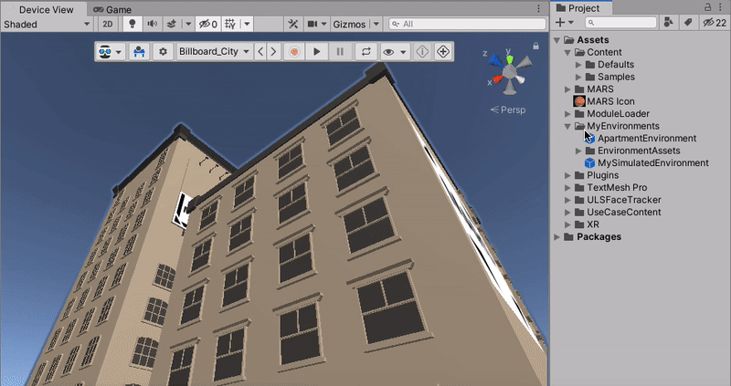Environment Walkthrough