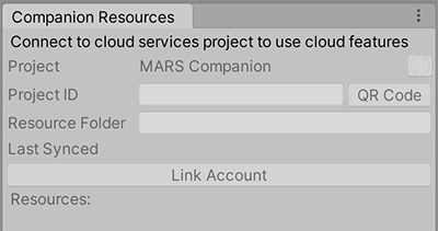 The Companion Resource Window (Unlinked)