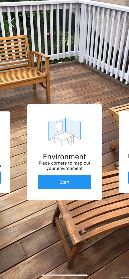 MARS Mobile Companion Home Screen
