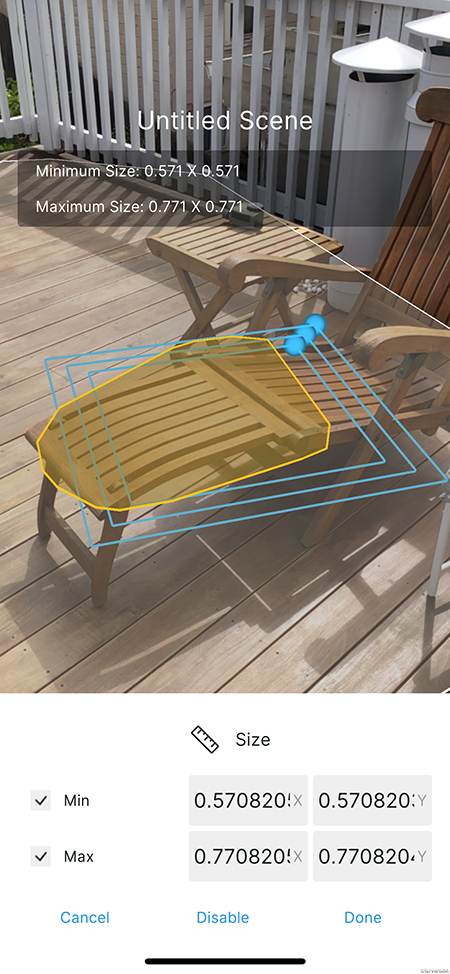 Unity MARS Mobile Companion Proxy Scan Flow