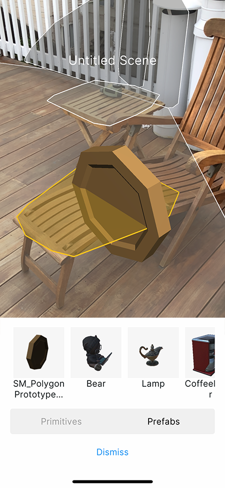 Unity MARS Mobile Companion Proxy Scan Flow