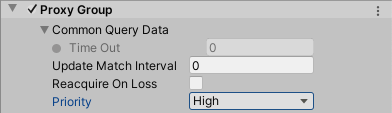 ProxyGroup priority inspector