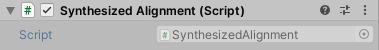 Synthesized alignment