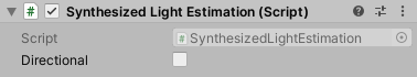 Synthesized light estimation
