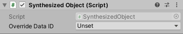 Synthesized object