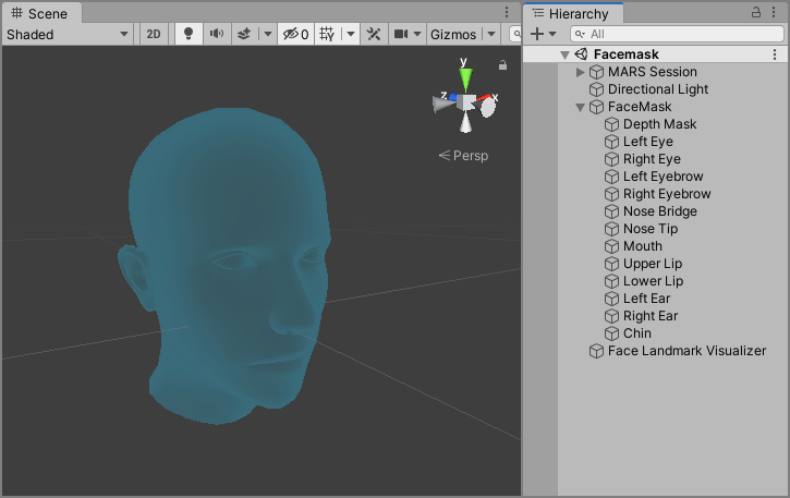 Facemask template