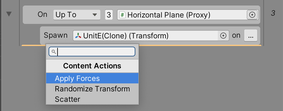 Add Actions