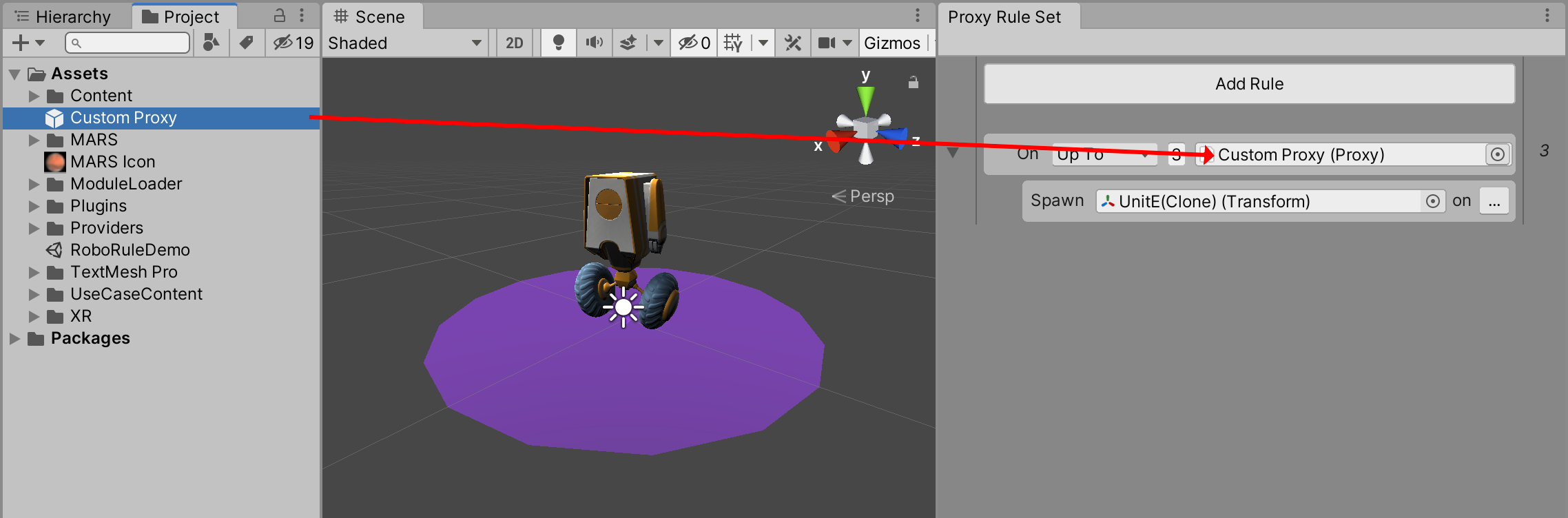 Custom Proxy