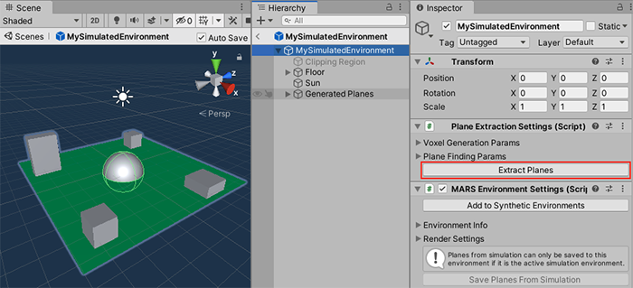 Env Extract planes