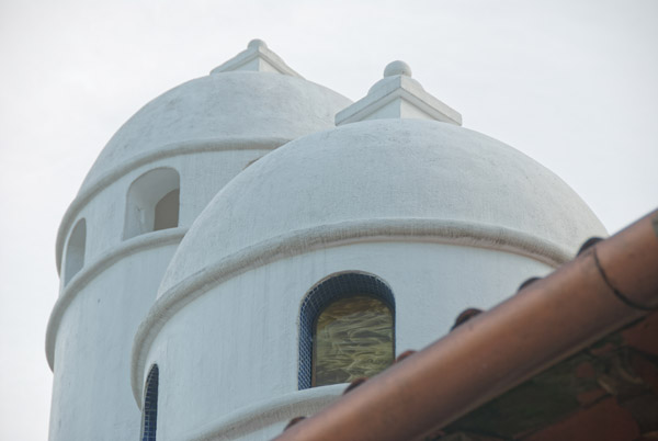 Mexican cupolas Closeup of an architectural detail of a building in Puerto Vallarta, Mexico