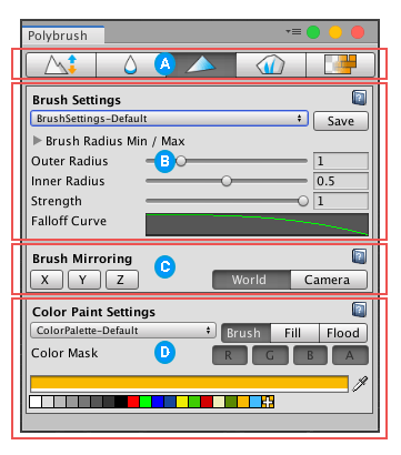 The Polybrush Interface