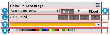 Color Paint Settings