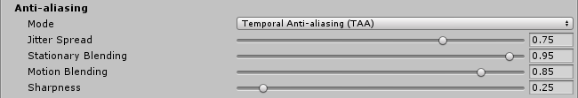 Post Processing Effects in Unity: Ambient Occlusion, Anti-Aliasing und Auto-Exposure