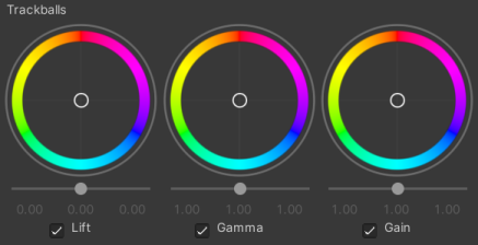 Trackballs UI