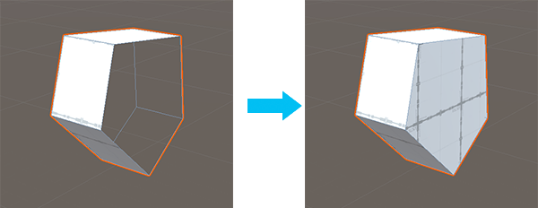 Change the normals on all faces of the selected object
