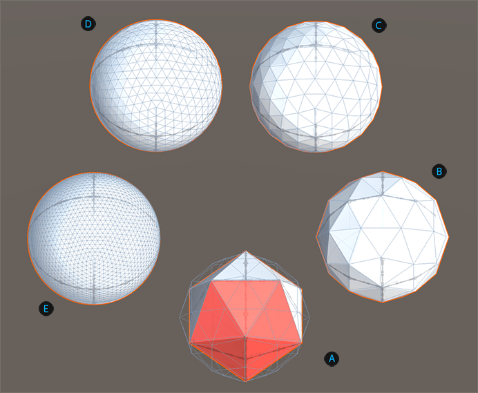 Sphere shapes