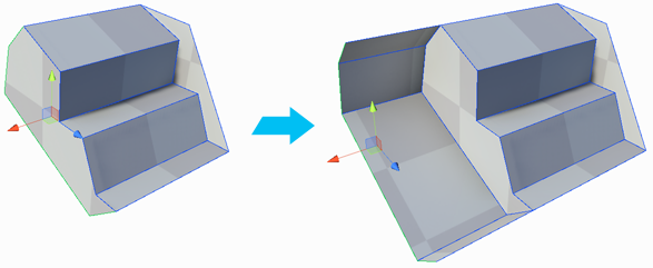 Smoothing hard edges on Meshes, ProBuilder