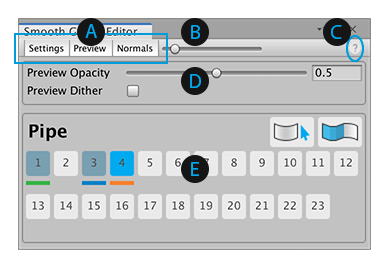 Smoothing Groups Example