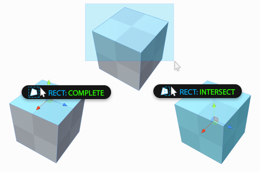 Same drag action has different effect depending on Rect setting