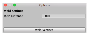 Weld Vertices icon