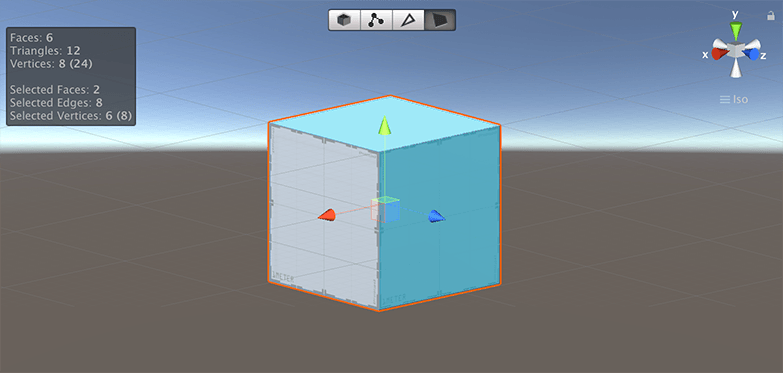 Smoothing hard edges on Meshes, ProBuilder