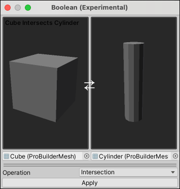 Boolean (Experimental) window