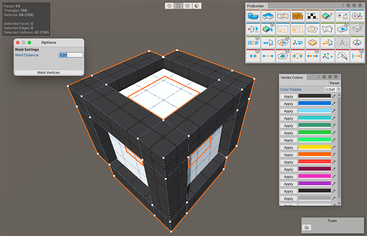 Creating Meshes, ProBuilder