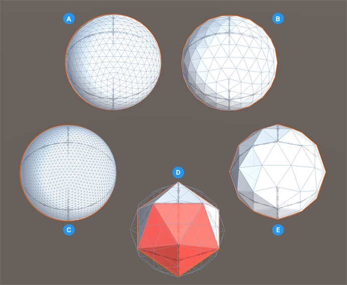 Sphere shapes