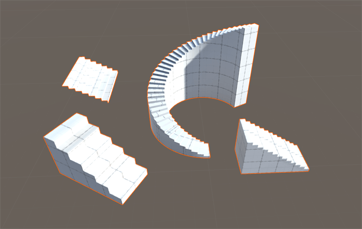 Stairs shapes