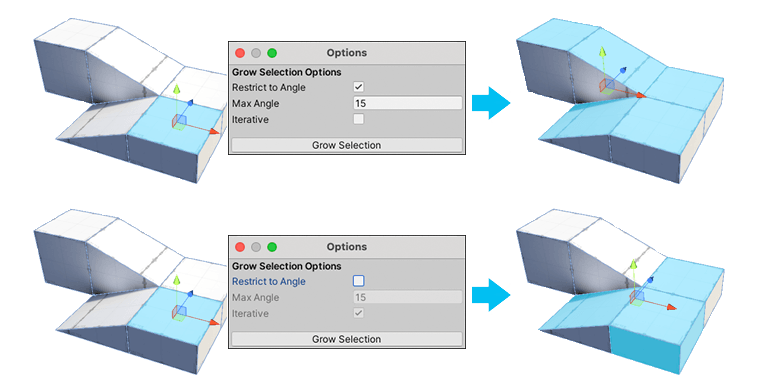 Grow Selection Examples