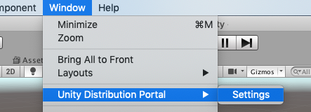 Unity distribution portal что это