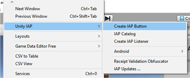 Creating a Codeless **IAP Button** in the Unity Editor