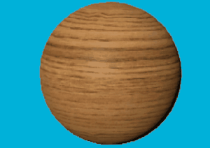 A sphere rendered with TAA using AlphaCopy, composited over a solid blue background using the alpha channel. The alpha channel isn't temporally stabilized by TAA, resulting in jittering on the final image.