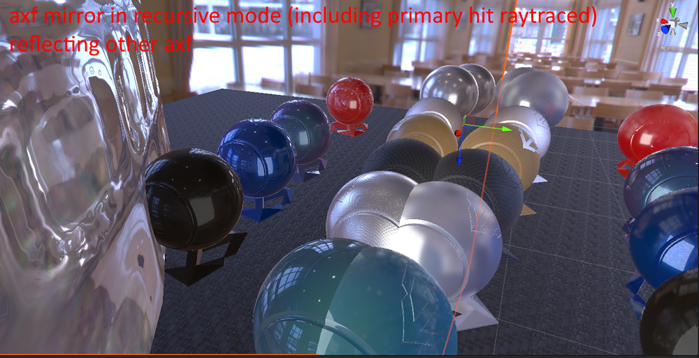 AxF raytracing sample.