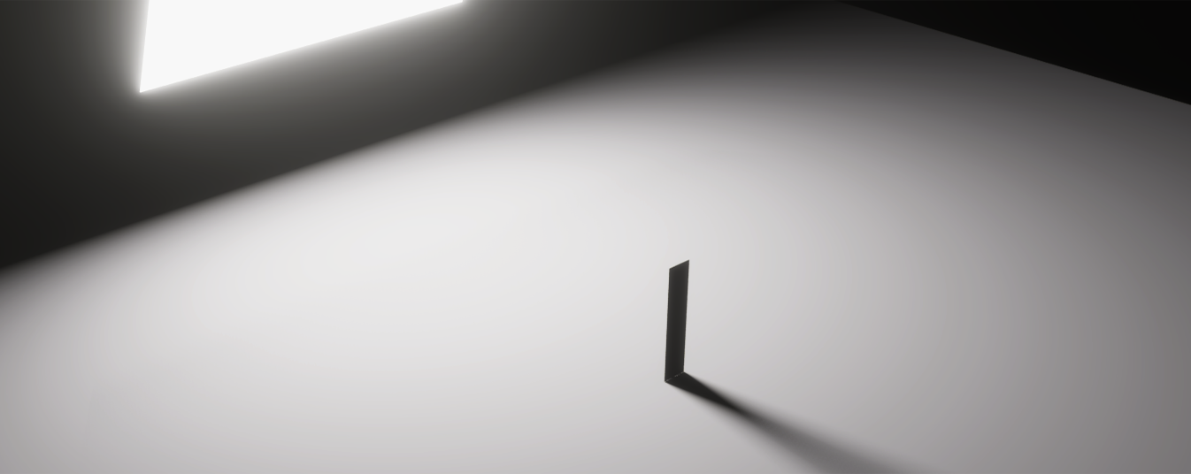 Soft area shadow improvements sample.