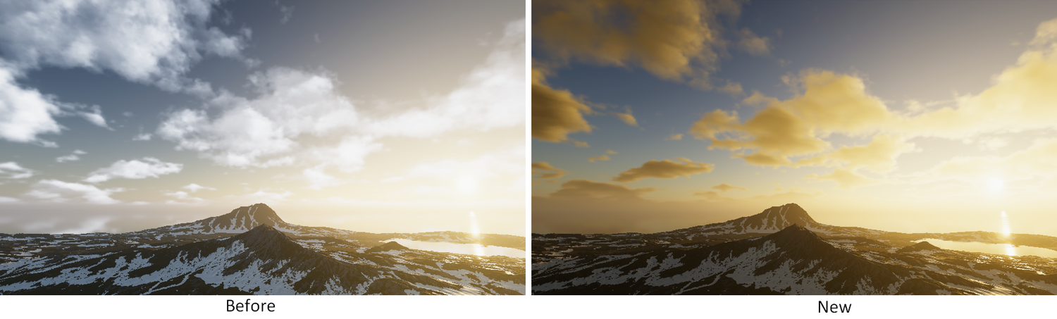 Cloud layer sample.