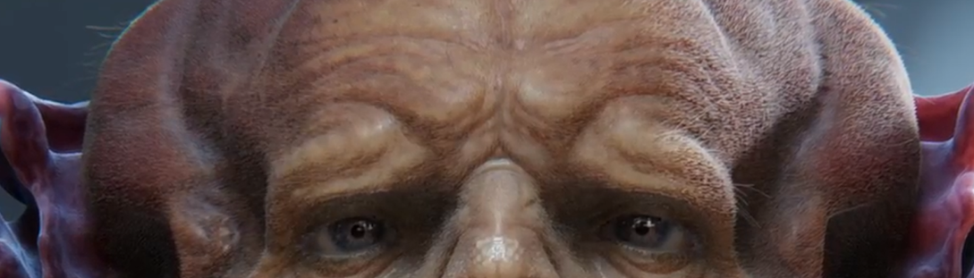 Character using per-vertex width values for peach fuzz with uniform width of 0.01cm.