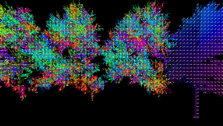 SpeedTree motion vector sample.