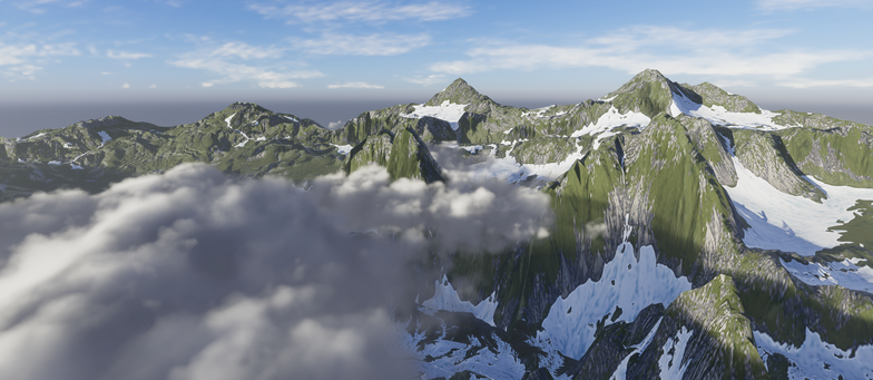 Volumetric Clouds Shadows sample.
