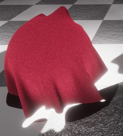 A double-sided surface with Transmission enabled.