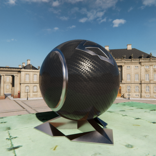 A Lit material with a Coat Mask value of 0.1.