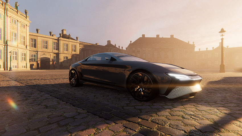 Screen space lens flares example