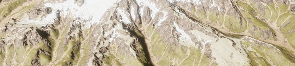 A mountain range.