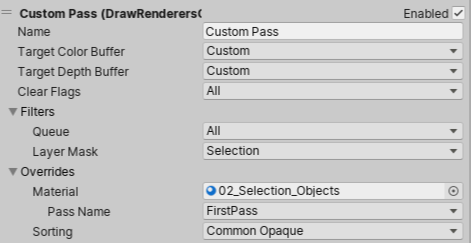 CustomPassDrawRenderers_Inspector