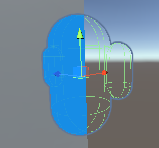 Unity does not draw the character unless it's behind an object
