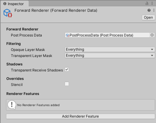 URP Forward Renderer